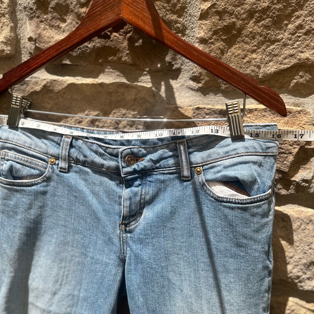 Gucci Blue Straight Leg Jeans Classic Denim